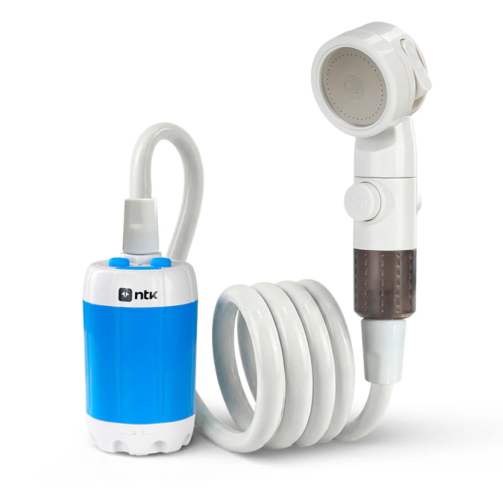 Ducha Recarregável Tucano NTK USB-C 2,2m | Portátil com Controle de Vazão